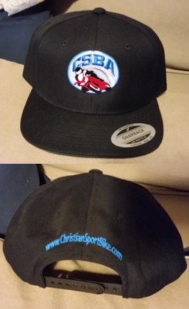 black csba hat